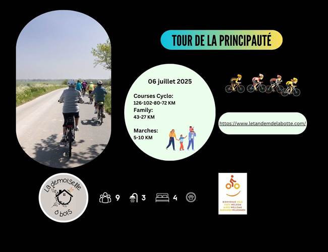 cyclotourisme à la demoiselle ô bois