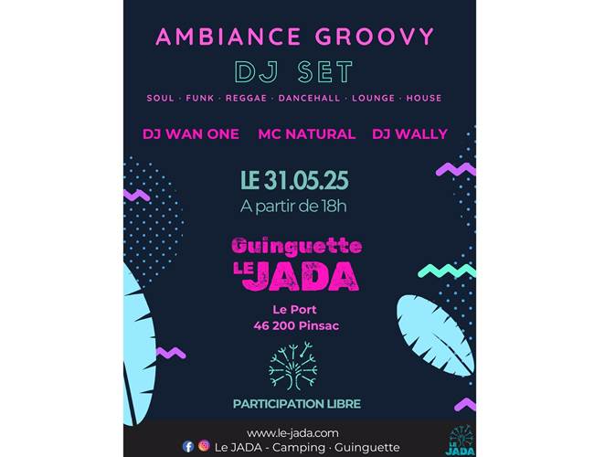DJ Set Groovy - Le 31.05.25