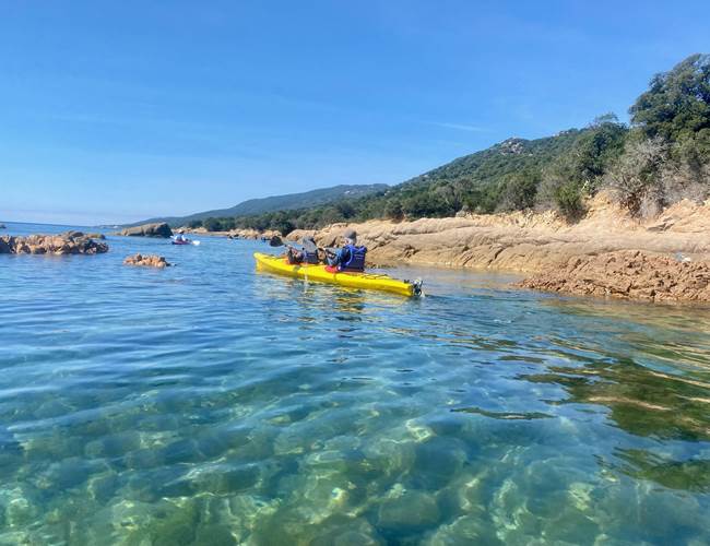 Abbartello kayak paddle Corse
