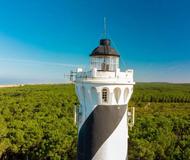 Le phare de Contis.-photo-page