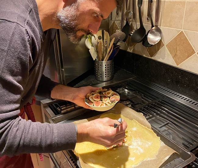 Préparation tarte aux figues by Micha-photo-page