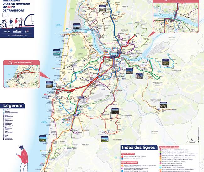 Le réseau de transport du BAB : Biarritz, Anglet, Bayonne-photo-page
