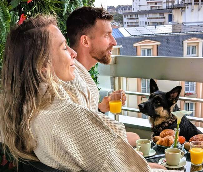 Réveil en douceur au soleil levant-photo-page