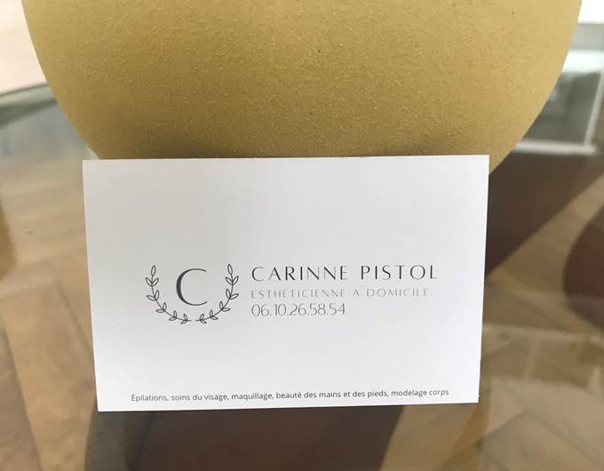 Prestations esthétiques de Carinne