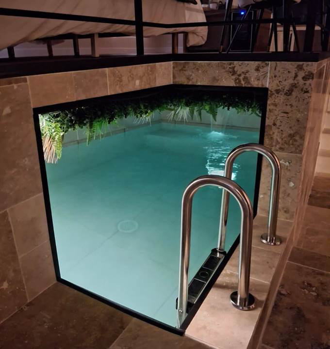 séjour romantique avec piscine