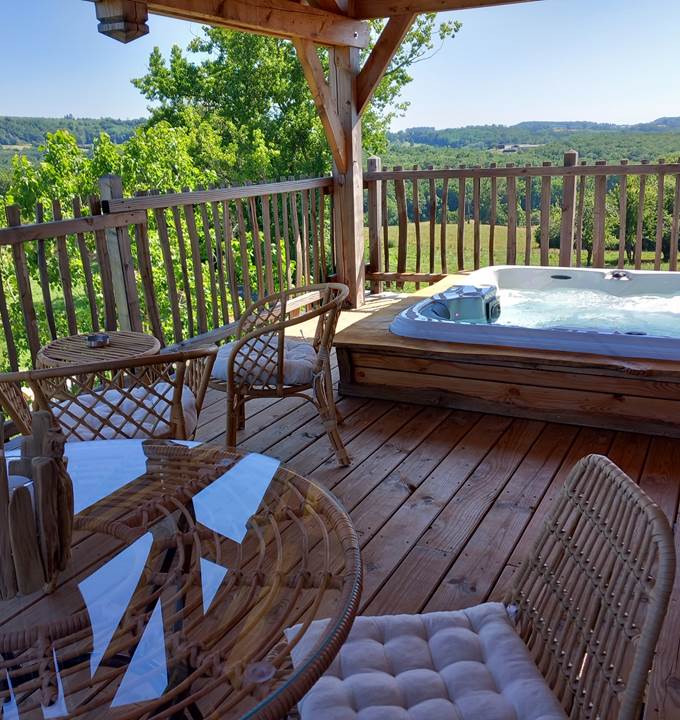 Jacuzzi Cabane
