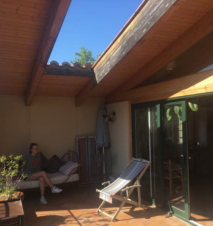 Grande terrasse - barbecue