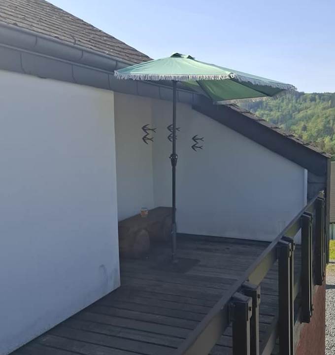 Balcon spacieux 