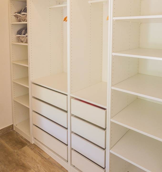 dressing dans les trois chambres