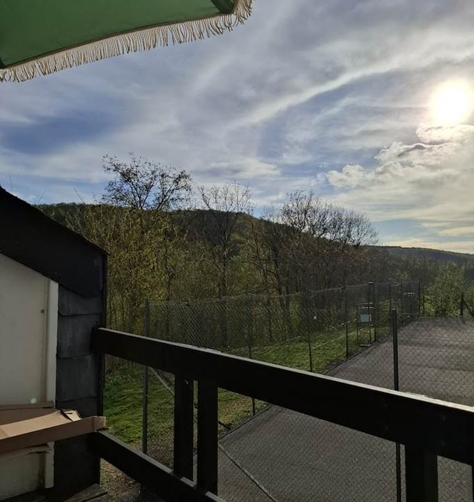 Vue depuis le balcon agréable 
