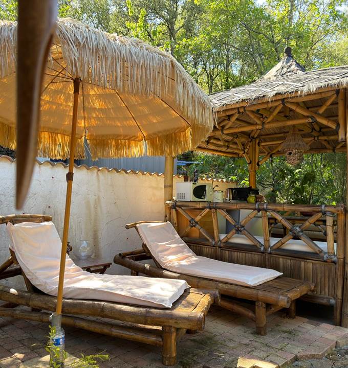 suite Bali solarium et cuisine d'été