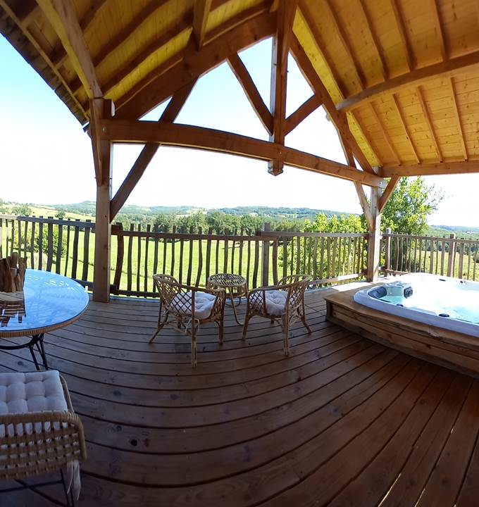 Terrasse Panoramique Cabane