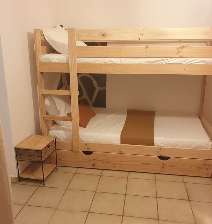 Chambre caramel gîte four à pain