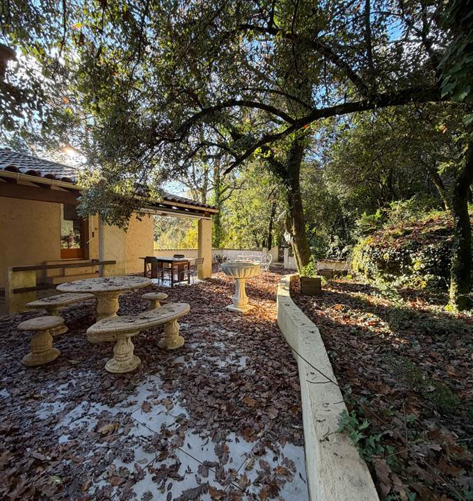 terrasse au bois dormant