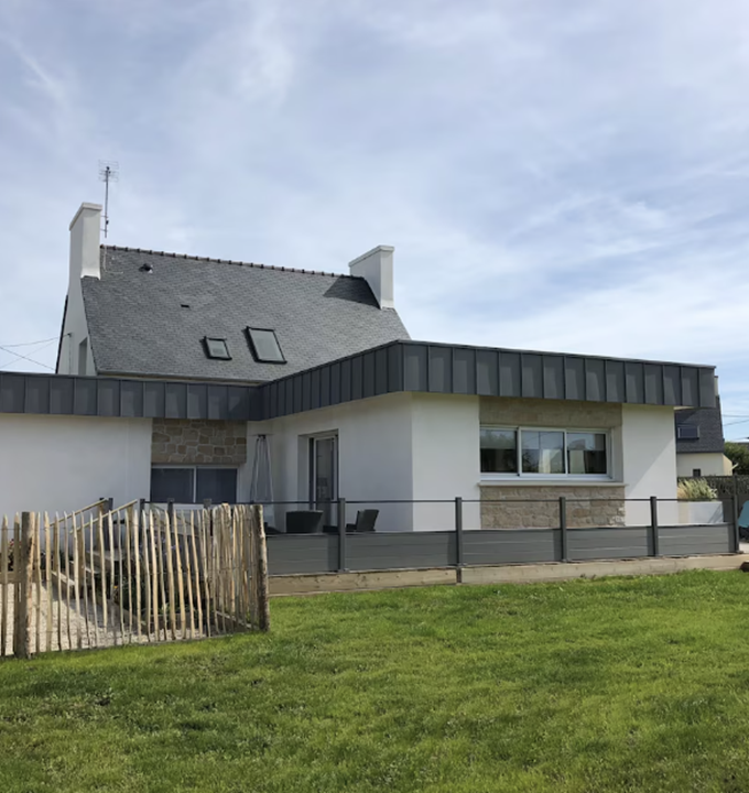 jardin extérieur 1000m3 clos 