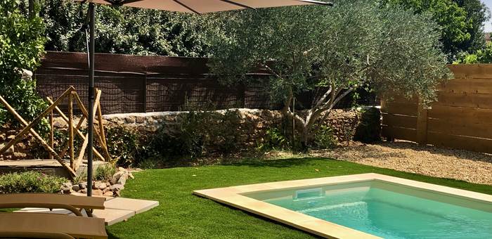 Piscine privée la boheme