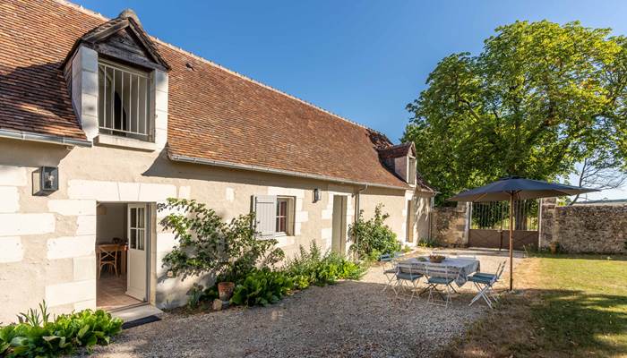 Entrée du gîte du Cerf