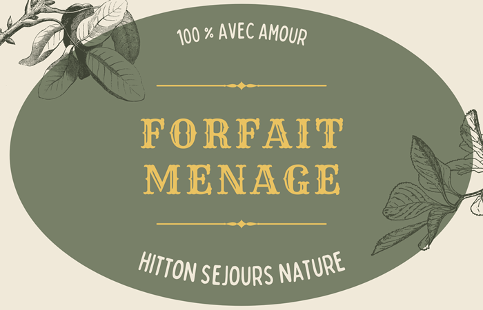 Forfait ménage Hitton séjours nature