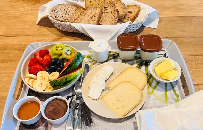 petit déjeuner gourmand