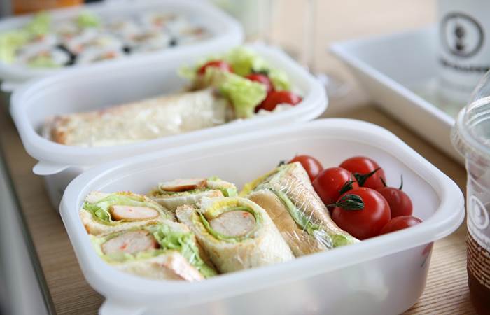 Nos lunch box produits frais et variés