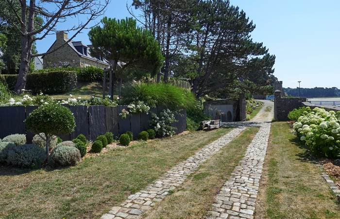 Vue du penty des galets blancs