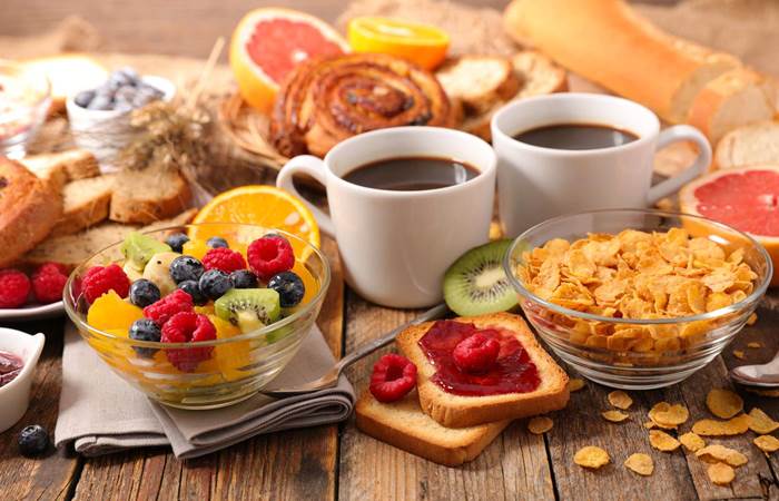 Petit-déjeuner buffet