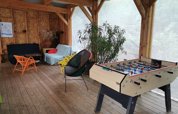 Salle de de´tente et de jeux
