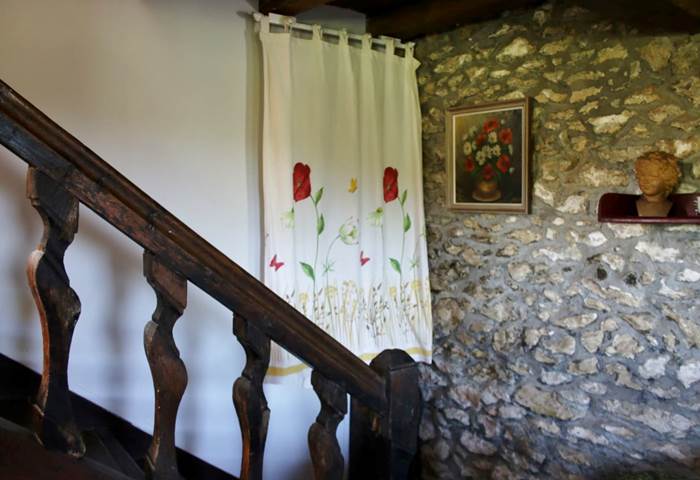 Montée d'escalier
