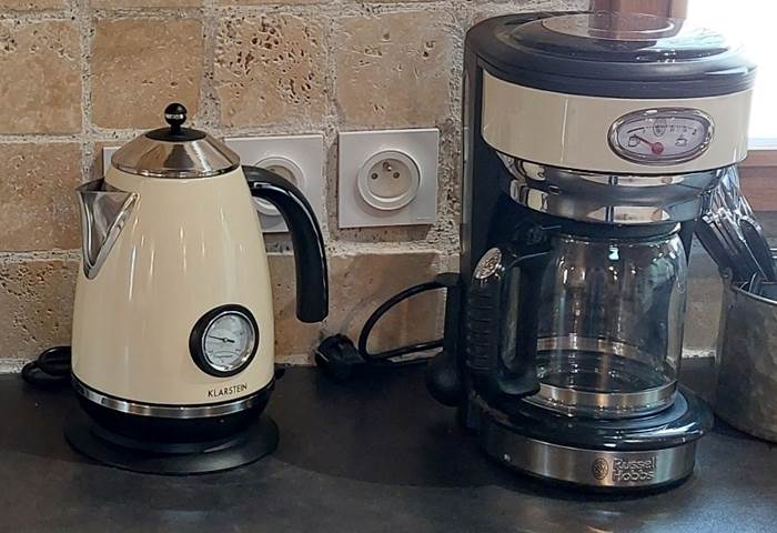 Caffetière et Bouilloire
