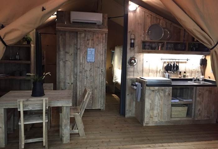 Lodge Woody pièce de vie