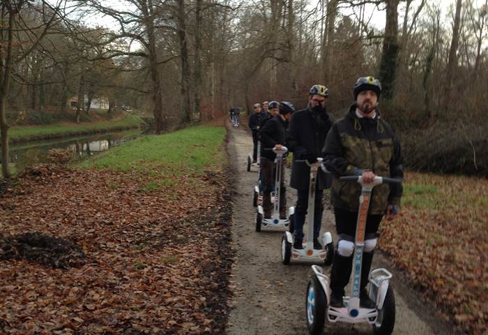 Equipe bord de canal , 11 écluses de Hédé vers étang de Bazouges. 12/2012
