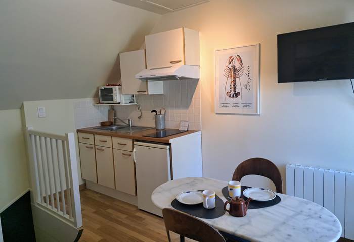 Clos de la Fontaine Dinard kitchenette du 5