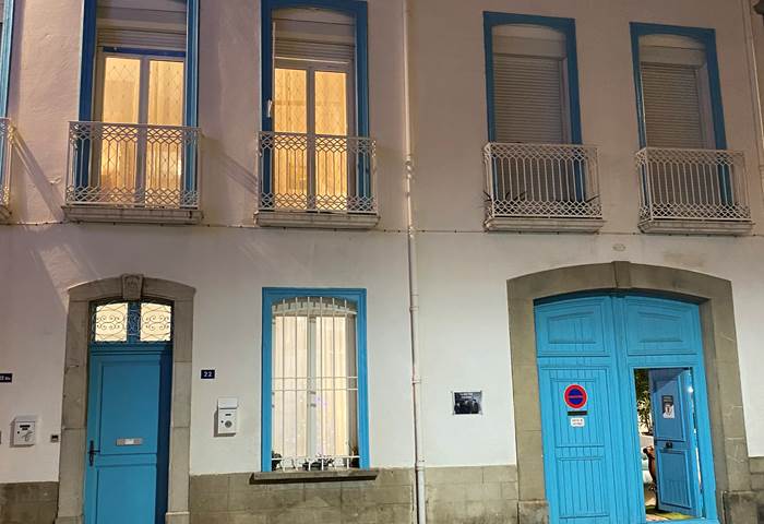 Les vacances commence derrière la porte bleue