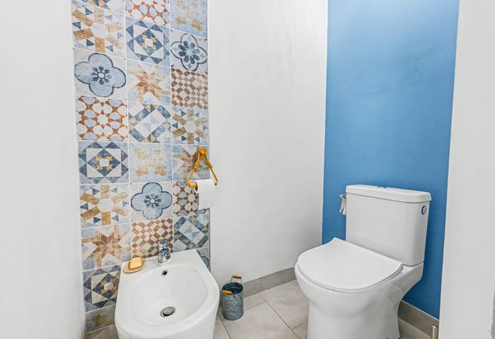 Sanitaires de la suite parentale RDC (Bidet, WC)