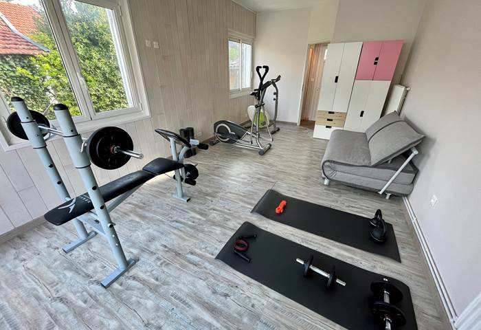 La salle de sport (choix possible pour la dépendance)