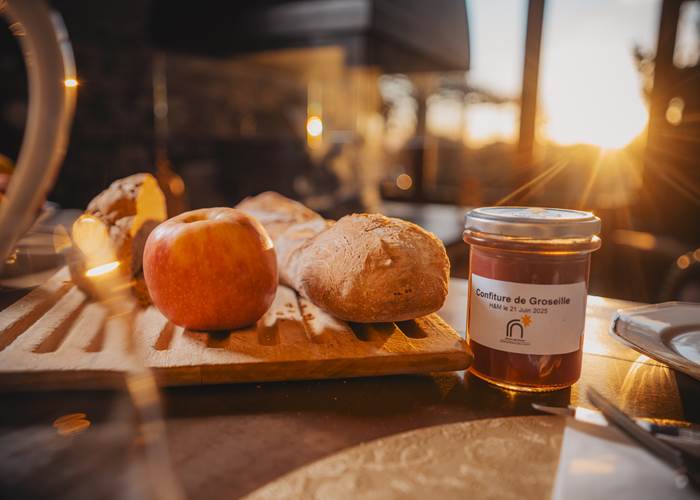 Ambiance cosy dans l'orangeraie