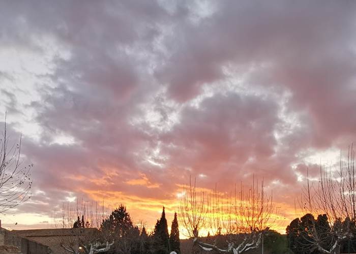 Coucher de soleil Mailhac