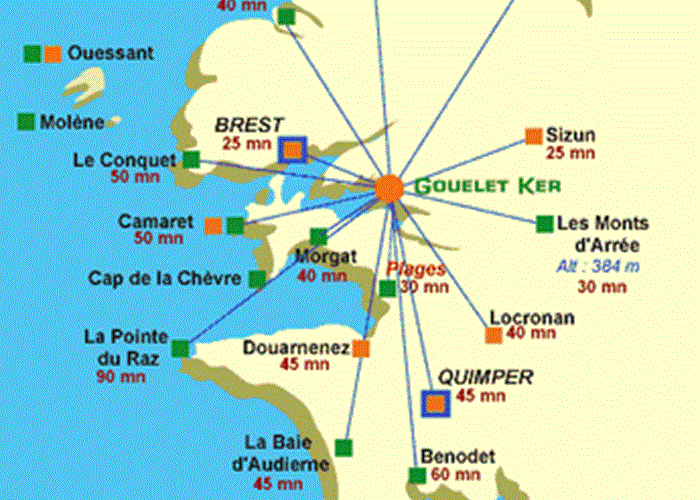 carte finistere, loin de nulle part !