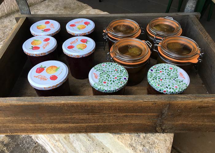 Confitures et figues confites