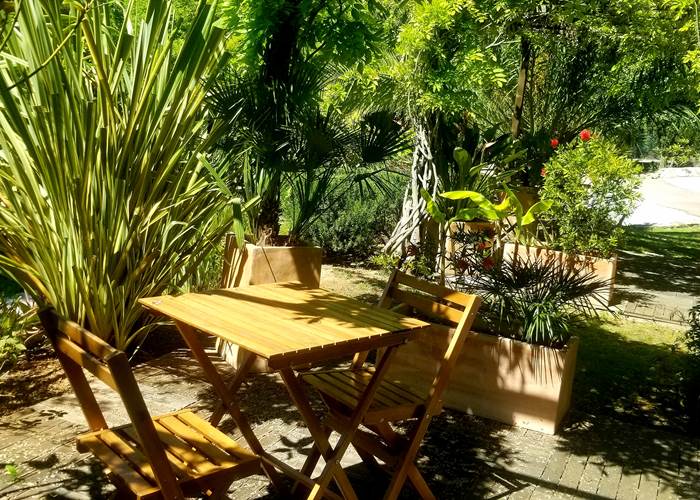 Terrasse Chambre Hibiscus