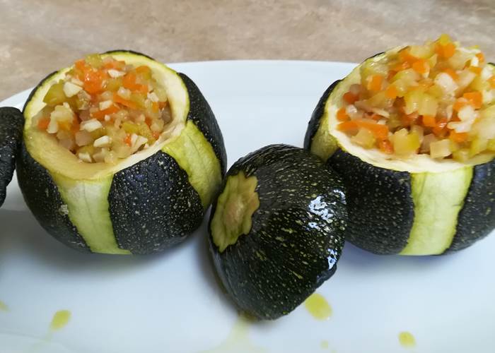 Kergroaz Maner Courgette farcie