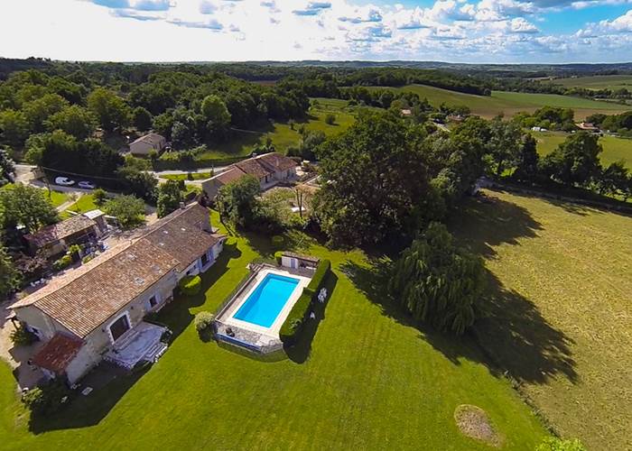 Gîte La Marteille - Piscine