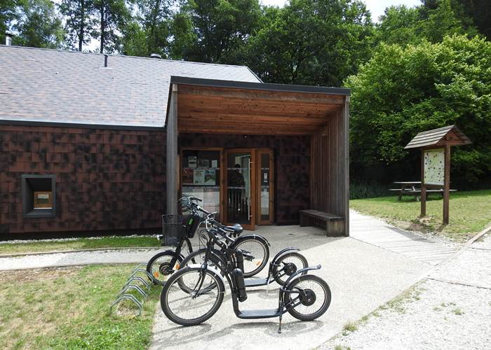 la maiso de la foret de saint sauveur - festival le bois en fete - rando velo - animations nature