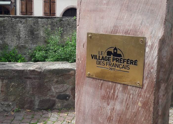 Kaysersberg village préféré des Français (élu en 2017) Et Village très accueillant 2024