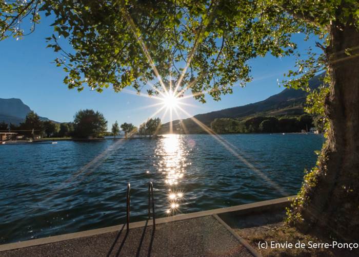 Le plan d'Eau d'Embrun