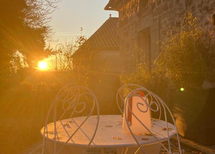 Lever de soleil hivernal