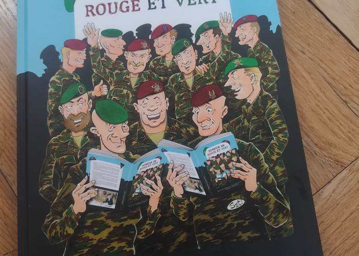 Le livre témoignage: Humour en rouge et vert
