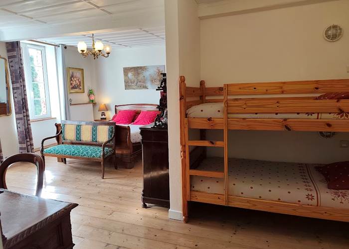 Chambre à la Grenouille Grise jusqu'à 5 personnes