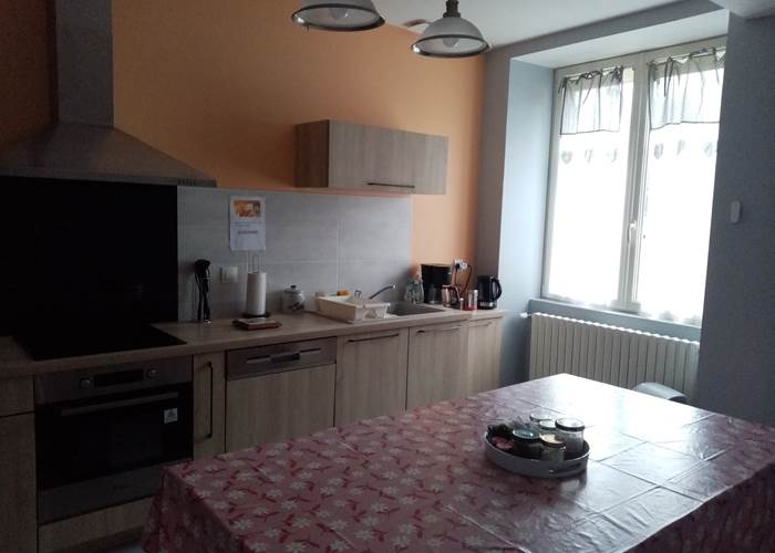 cuisine du bas gîte