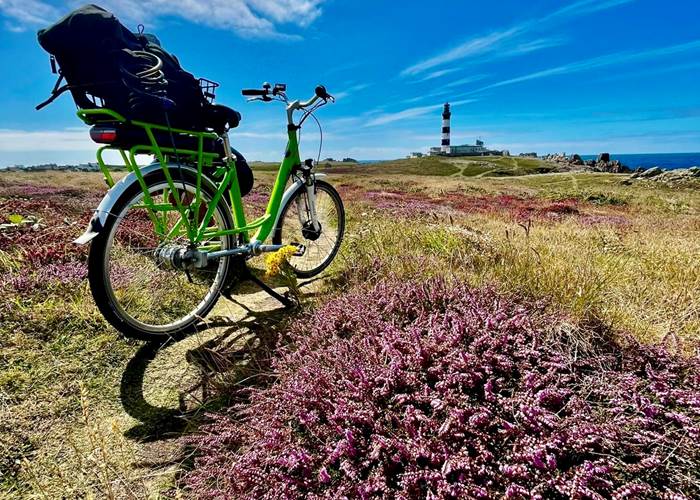 Balade à vélo à Ouessant